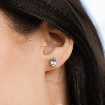 Essential Blue Topaz Jewellery Set in Sterling Silver