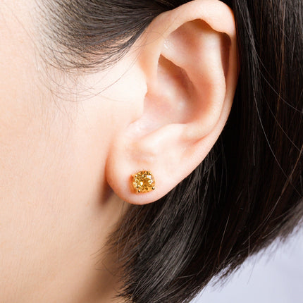 Citrine Everyday Jewellery Gift Set in 18k Gold Vermeil