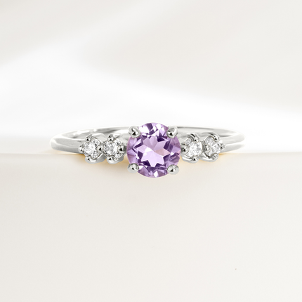 Lavender Amethyst Everyday Jewellery Gift Set in Sterling Silver