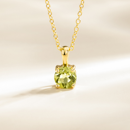 Peridot Everyday Jewellery Gift Set in 18k Gold Vermeil