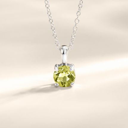 Peridot Everyday Jewellery Gift Set in Sterling Silver