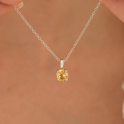 Citrine Everyday Jewellery Gift Set in Sterling Silver