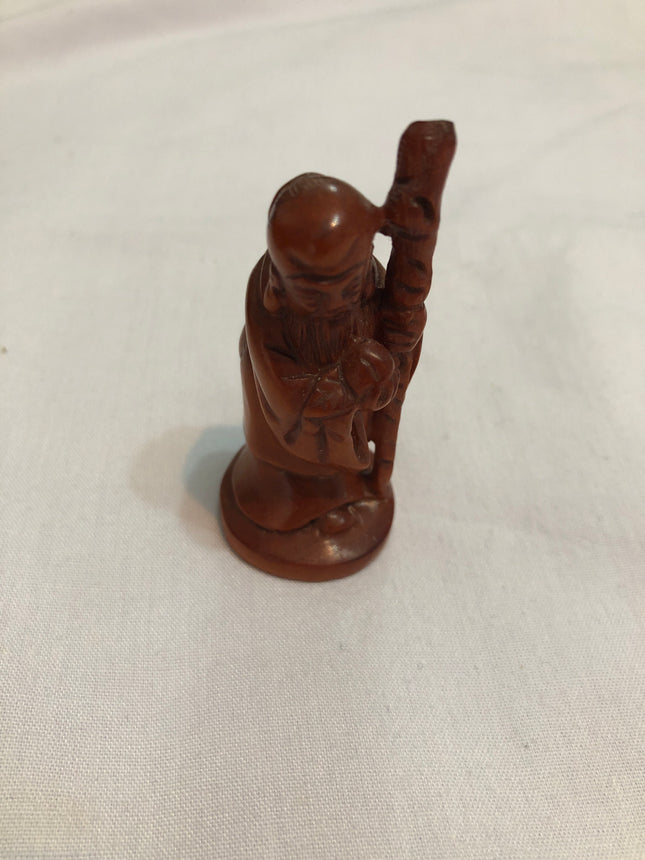 Vintage Carved Japanese Boxwood Netsuke.