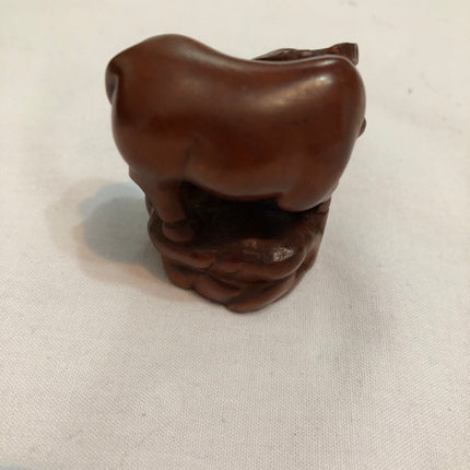 Japanese Boxwood Netsuke