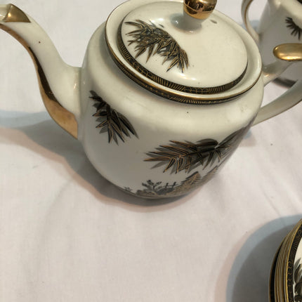 Genuine Kutani Hand Painted Tea Service.