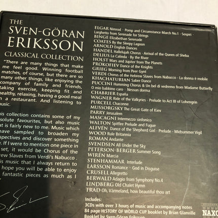 Sven- Goran Eriksson. Classical Collection.