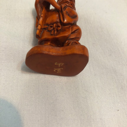 Vintage Carved Japanese Boxwood Netsuke.