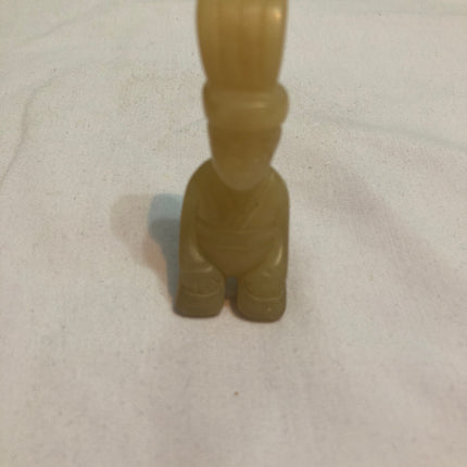 Miniature Jade Figurine.