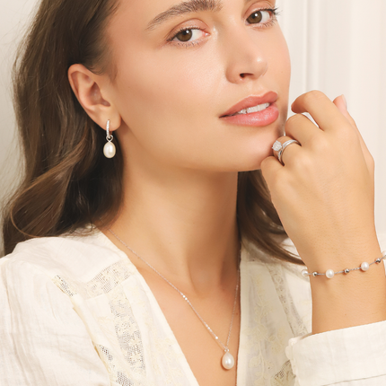 Pearl Bracelet in Sterling Silver