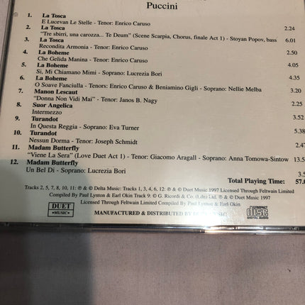 Duet Music Weekend Classics Puccini.