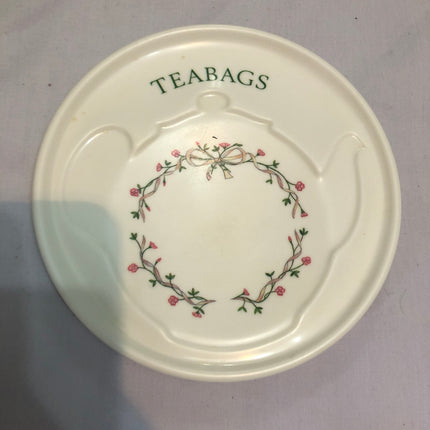 Johnson Bros Eternal Beau Tea Bag Plate.