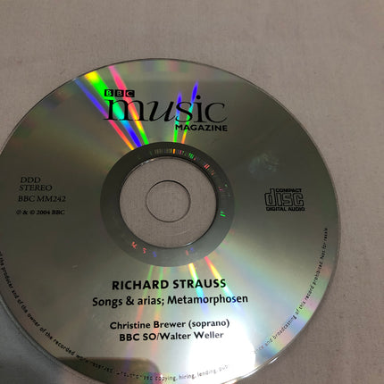 Richard Strauss Songs & Arias CD.