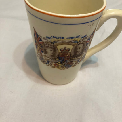 King George & Queen Mary Silver Jubilee Commemorative Cup.