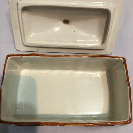 Price Kensington Cottage Ware Butter Dish.