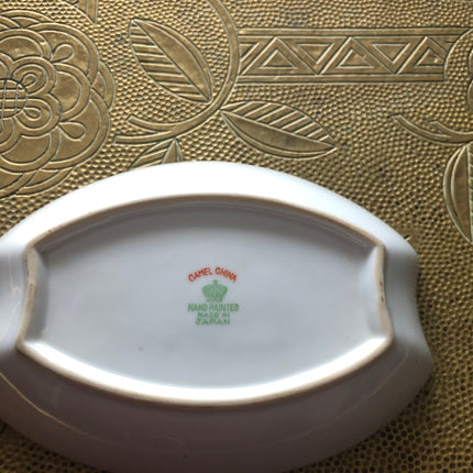 Hand Painted Camel China Nibbles Dish