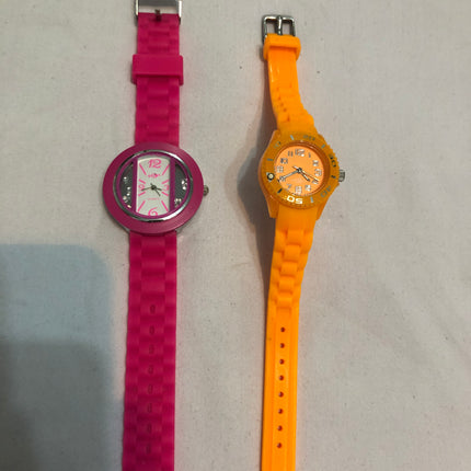 Pair Of Unbranded Ladies Wristwatches.