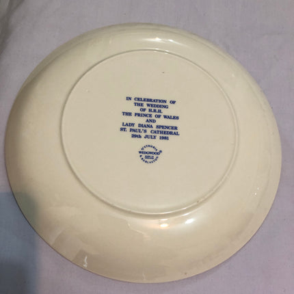 Wedgwood Charles & Diana Souvenir Wedding Plate.