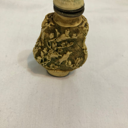Oriental Sculpted Snuff/Scent Bottle.