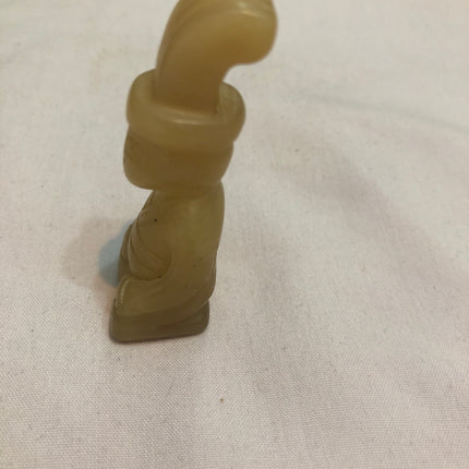 Miniature Jade Figurine.