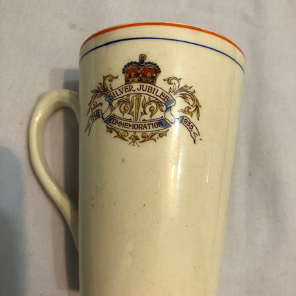 King George & Queen Mary Silver Jubilee Commemorative Cup.