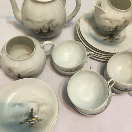 Antique Japanese Tea Service.