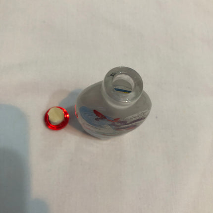 Inside Painted Oriental Snuff/Scent Bottle.