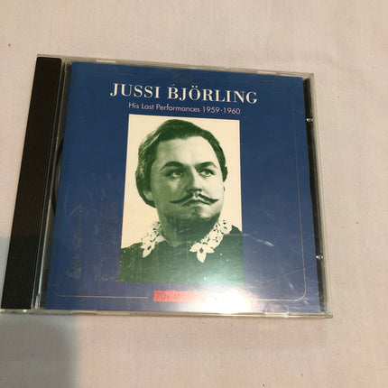 Gala Label Jussi Bjorling . His Last Performances.