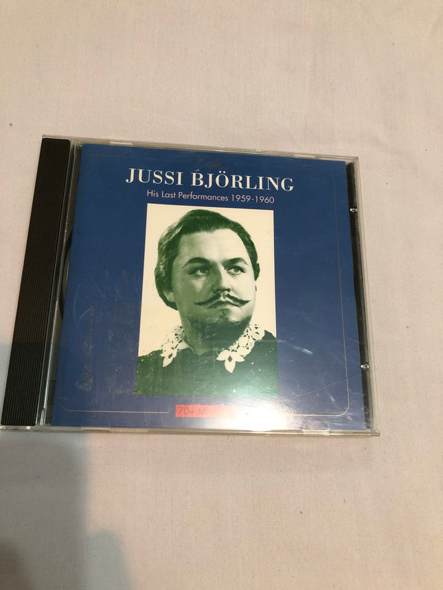 Gala Label Jussi Bjorling . His Last Performances.