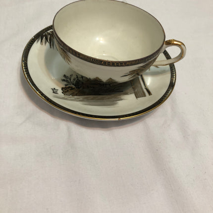 Genuine Kutani Hand Painted Tea Service.