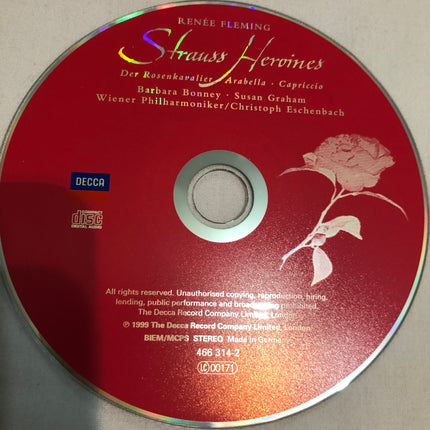 Decca Strauss Heroines Renee Fleming.