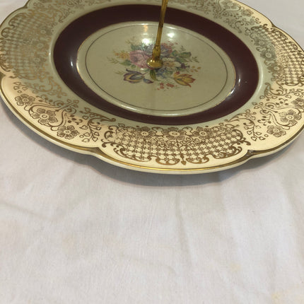 Woods Ivory Ware Cake Stand.