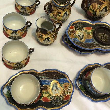 Antique Japanese Tea Service.
