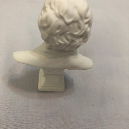 Lovely Carved Bust Of Ludwig Van Beethoven.