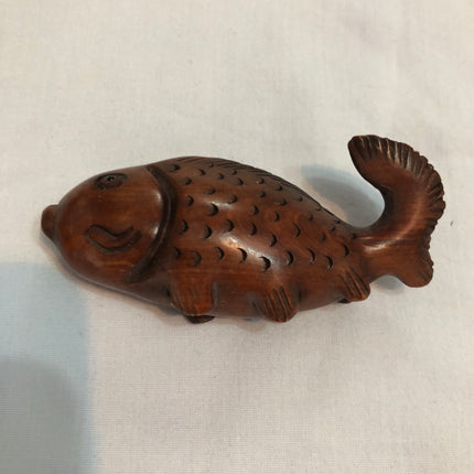 Vintage Carved Japanese Boxwood Netsuke.