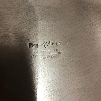 Very Large & Heavy Vintage Silver Plated Tray.