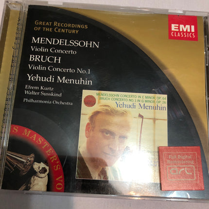 EMI Classics Mendelssohn & Bruch.