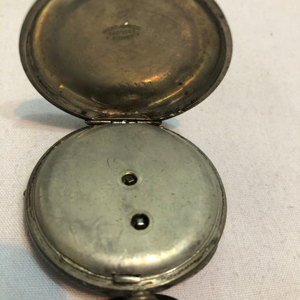 Antique Silver Pocket Watch.