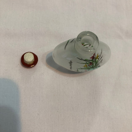 Hand Painted Oriental Snuff/Scent Bottle.