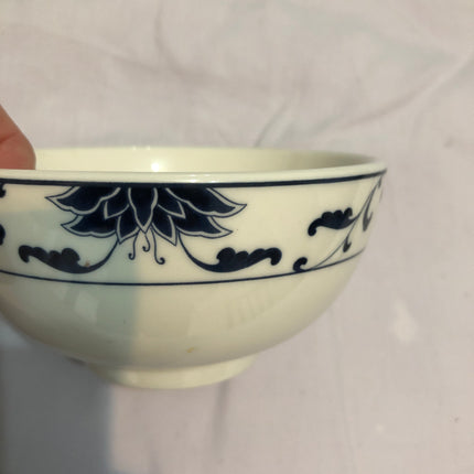 Set Of Chinese Rice Dishes & Spoons.