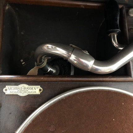 HMV 104 Wind Up Gramophone.