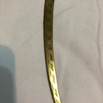 Antique Brass Letter Opener.