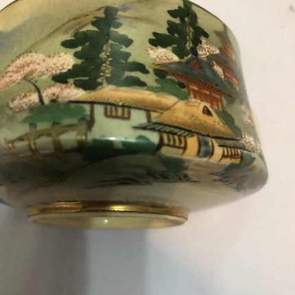 Genuine Satsuma Tea Cup & Saucer.