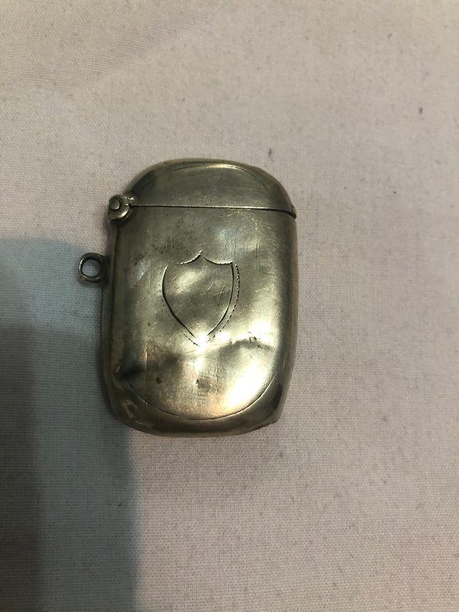 Antique Silver Vesta Case.