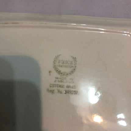 Price Kensington Cottage Ware Cheese Dish.