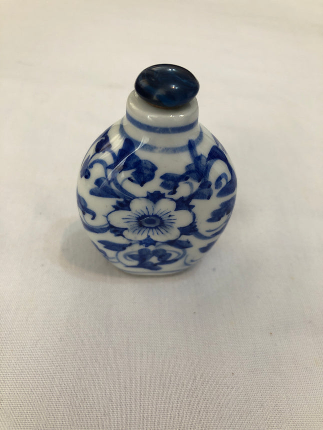 Oriental Porcelain Snuff/Scent Bottle