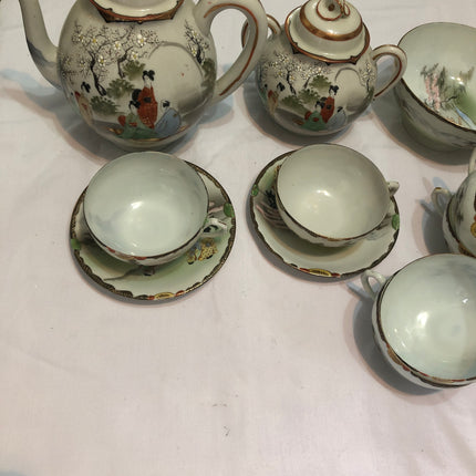 Antique Japanese Tea Service.