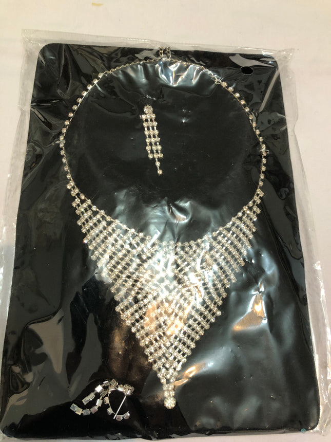 Modern Ladies Neclace & Earrings.