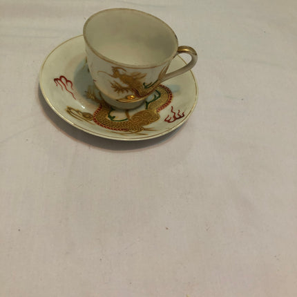 Satsuma Japanese Cup & Saucer.