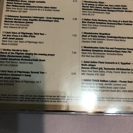 Classical Journeys CD.