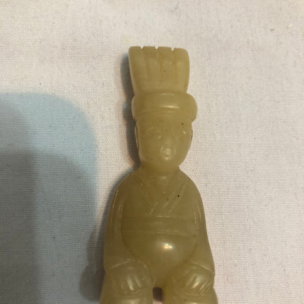 Miniature Jade Figurine.